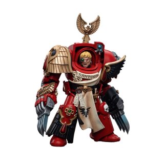 Warhammer 40k Actionfigur 1/18 Blood Angels Assault Terminators Sergeant Santoro 12 cm