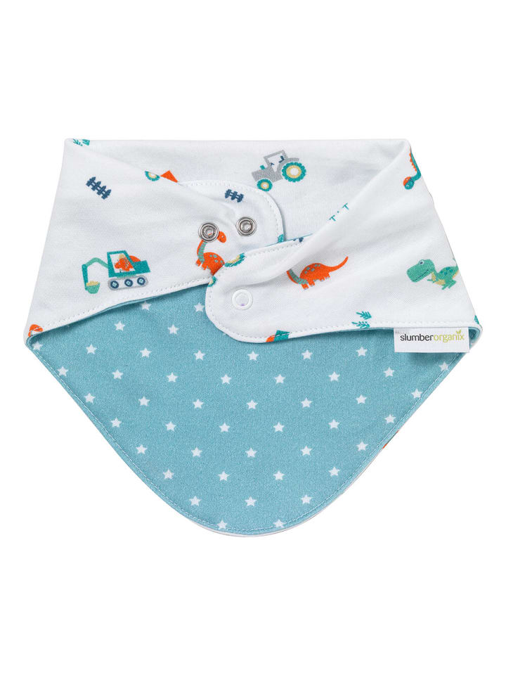 SlumberOrganix Bio Bandana 2er-Pack in Blau günstig kaufen onesize
