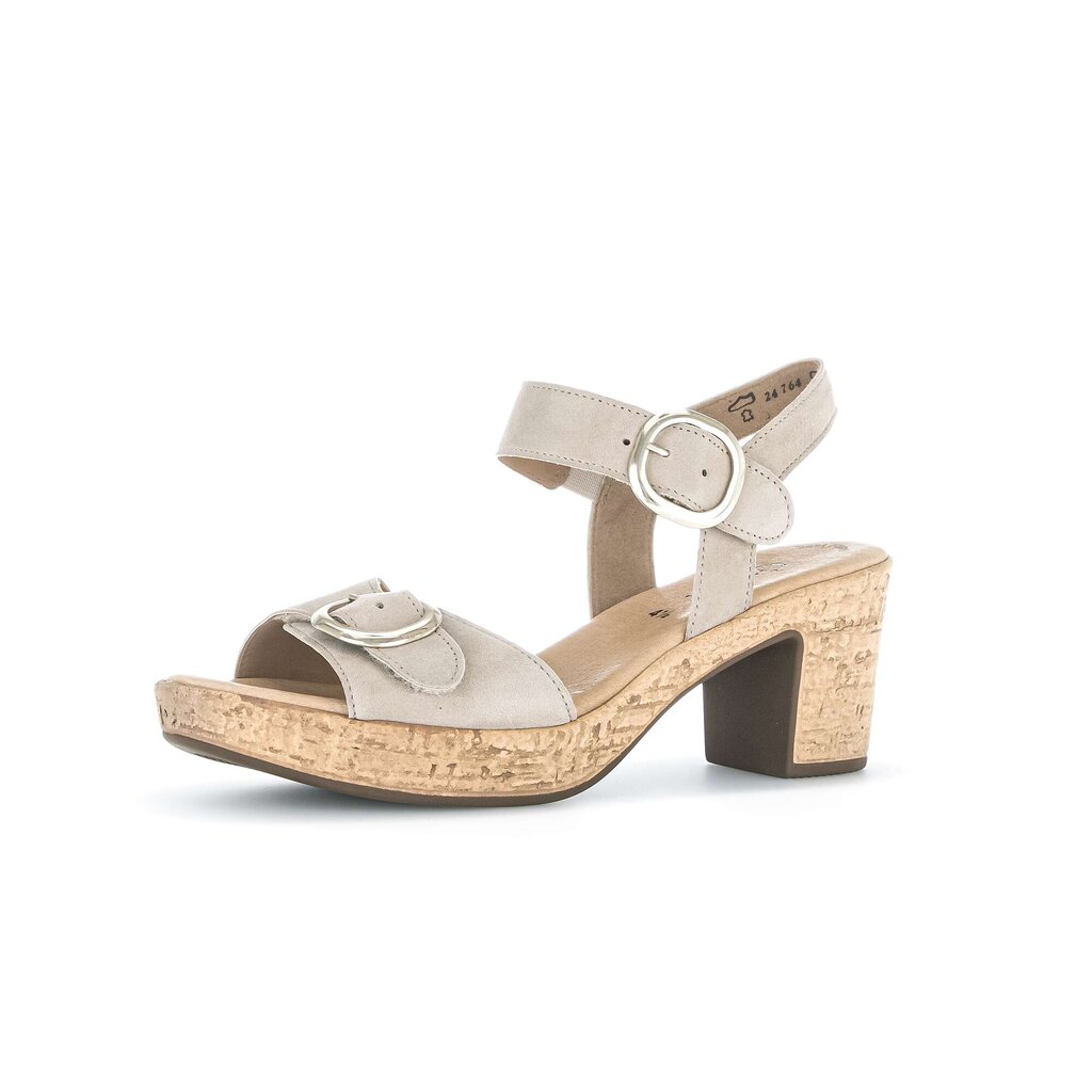 Gabor fashion Plateau Sandale beige