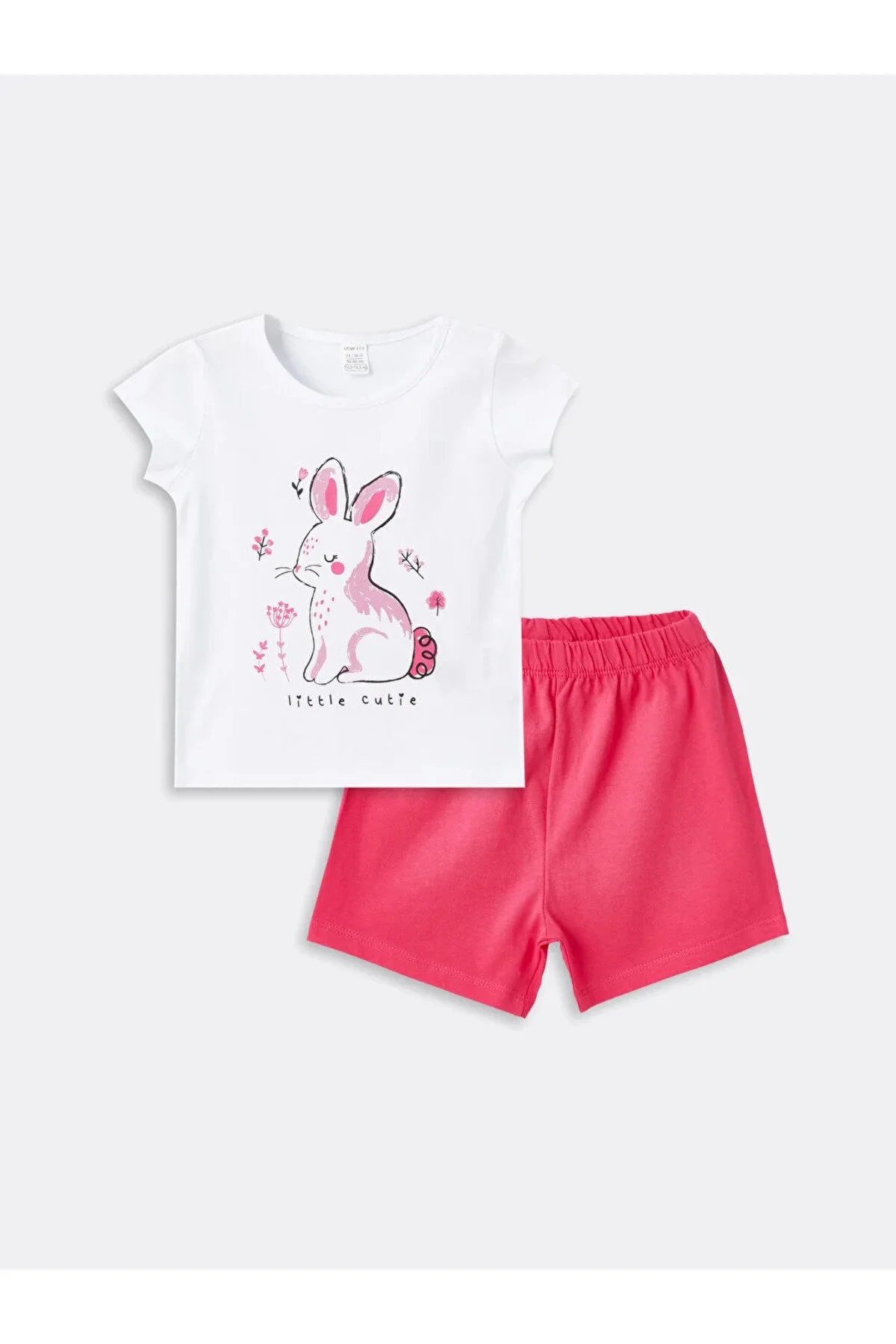 LC Waikiki  LCW ECO Baby-Mädchen-Shorts-Pyjama-Set