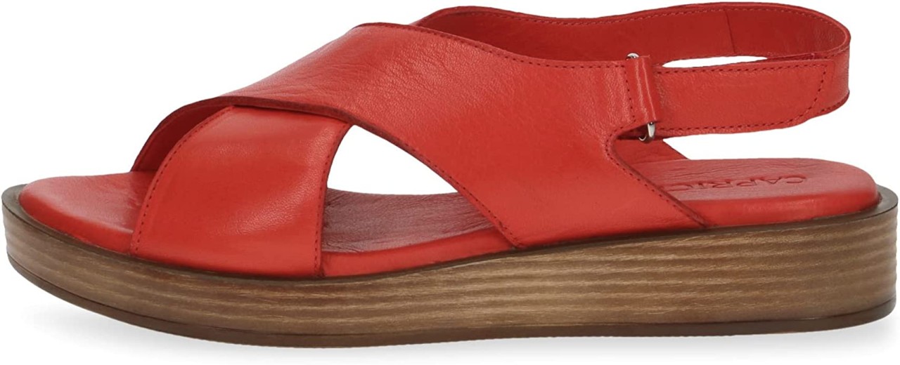 CAPRICE Klassische Sandalen rot