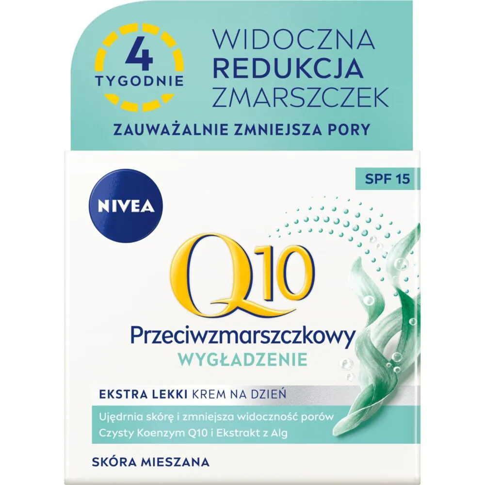 Nivea VisageQ10 zaglađujuća ekstra lagana dnevna krema protiv bora SPF15