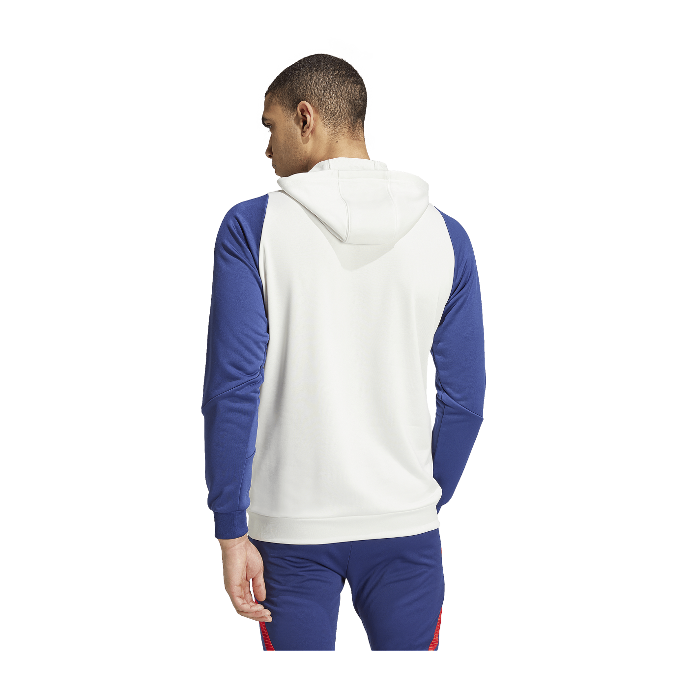 adidas Olympique Lyon Hoody Weiss