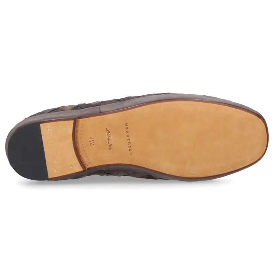 Henderson - Loafer GUINEA Veloursleder - braun