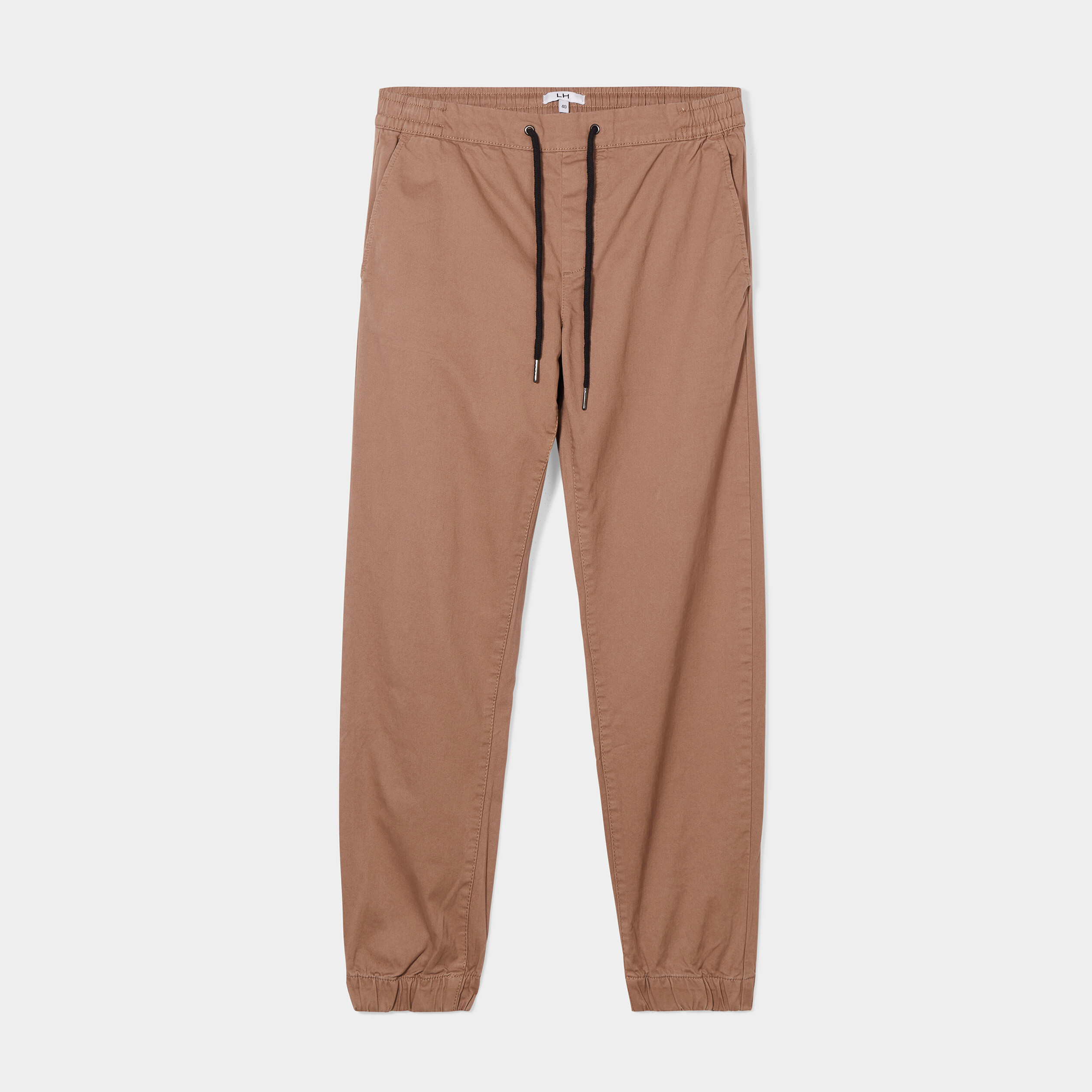 Pantalon jogpant marron homme | La Halle