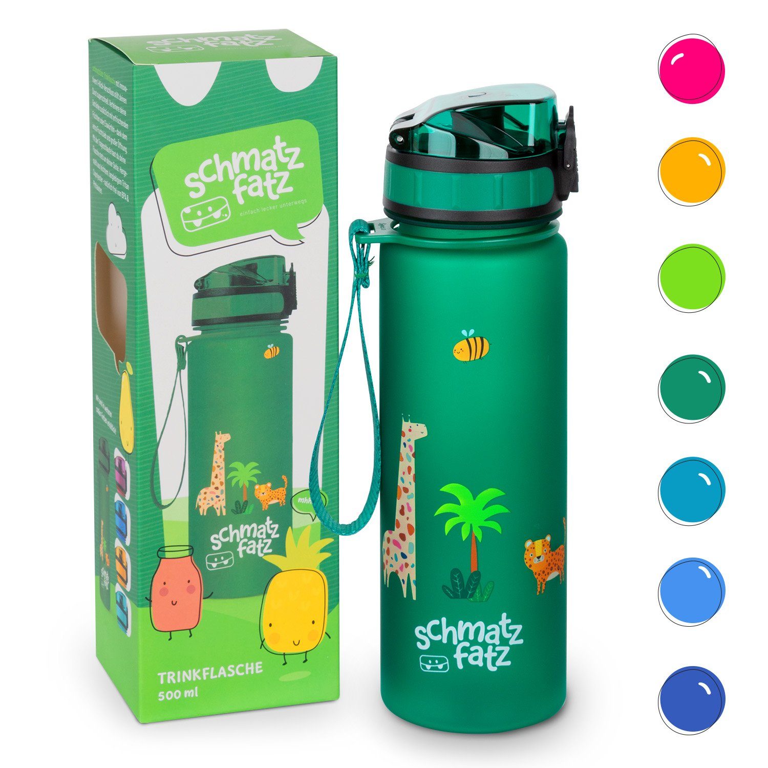 Klarstein Trinkflasche schmatzfatz Trinkflasche
