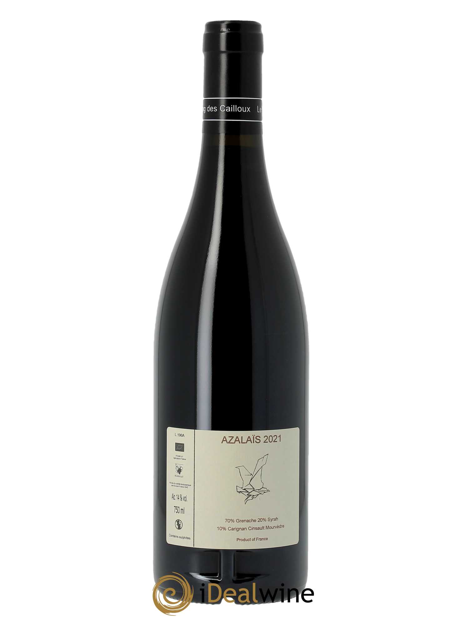 Vacqueyras Azalaïs Le Sang des Cailloux  2021 - Lot de 1 Bouteille