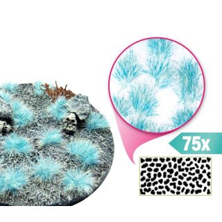 Martian Fluor Tufts: Neon Yet Blue