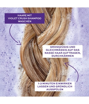 JOHN FRIEDA Violet Crush Silber Maske Haarmaske-250 ml