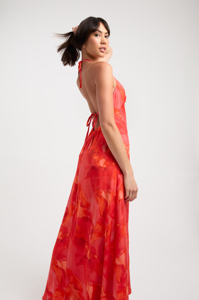 Robe midi Zya Imprimee