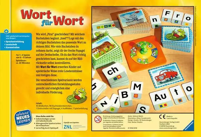 Wort für Wort - Kinderspiel ab 6 Jahren