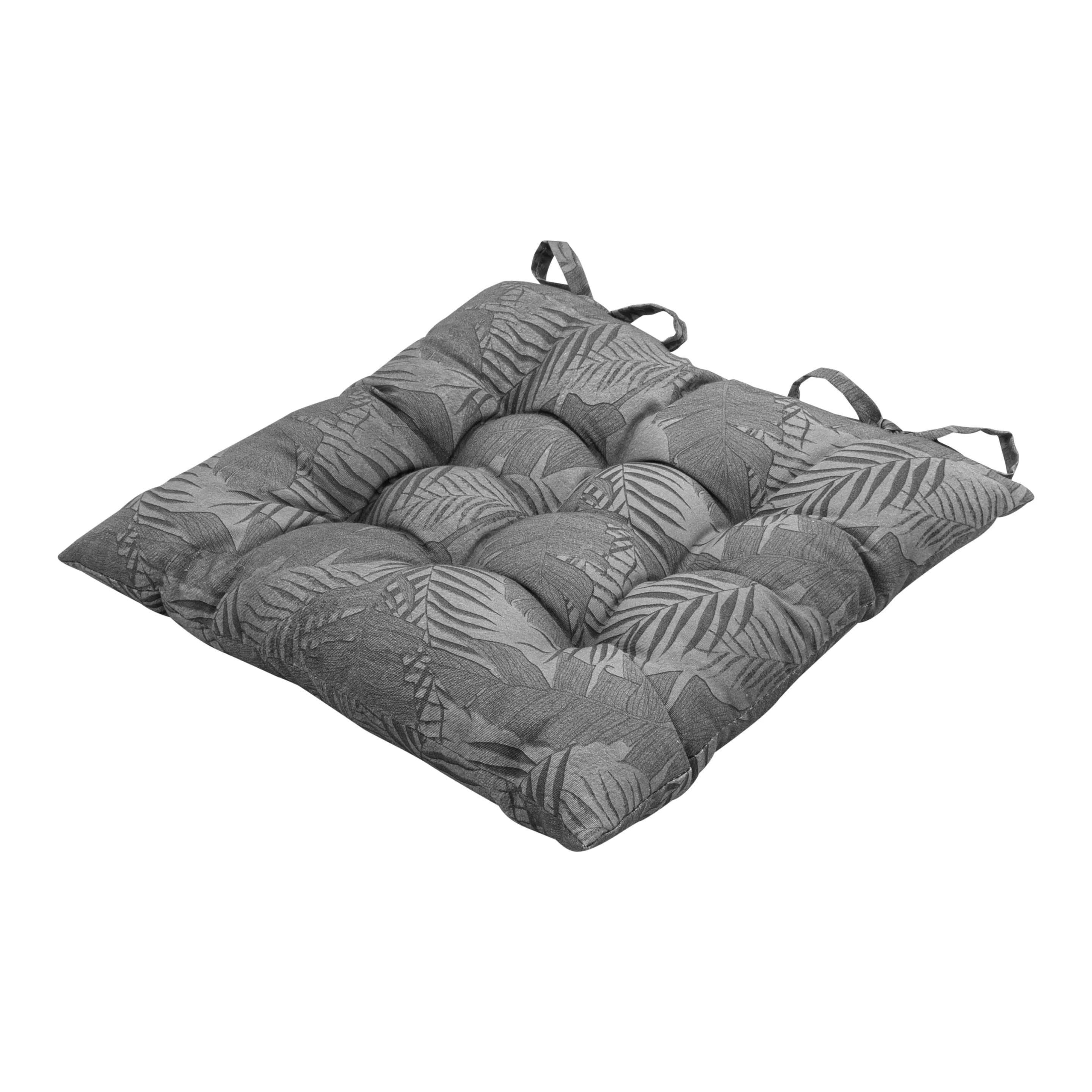 Madison Ruiz Grey 46x46 Sitzkissen