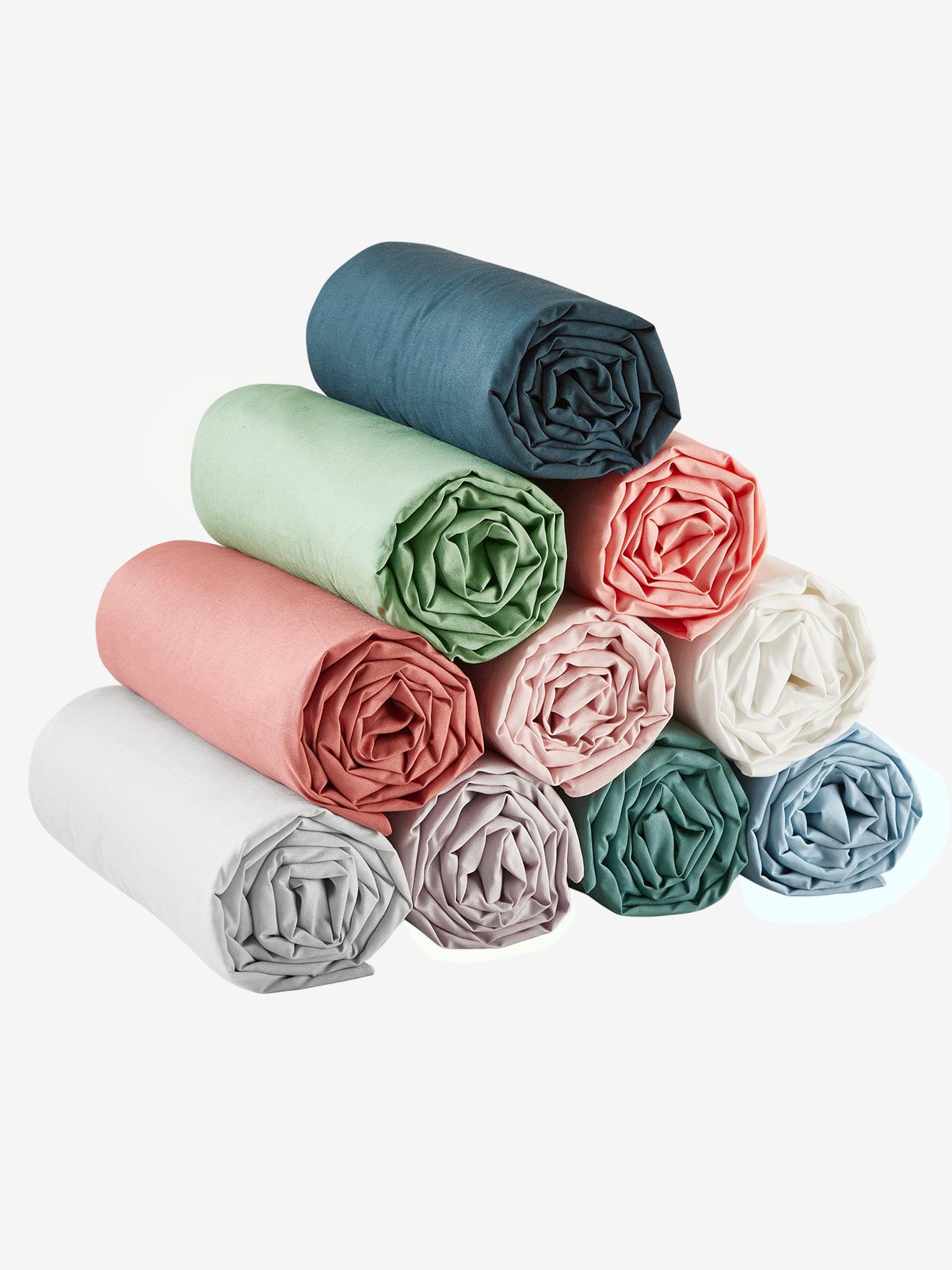 Drap-housse uni enfant Oeko-Tex® anthracite