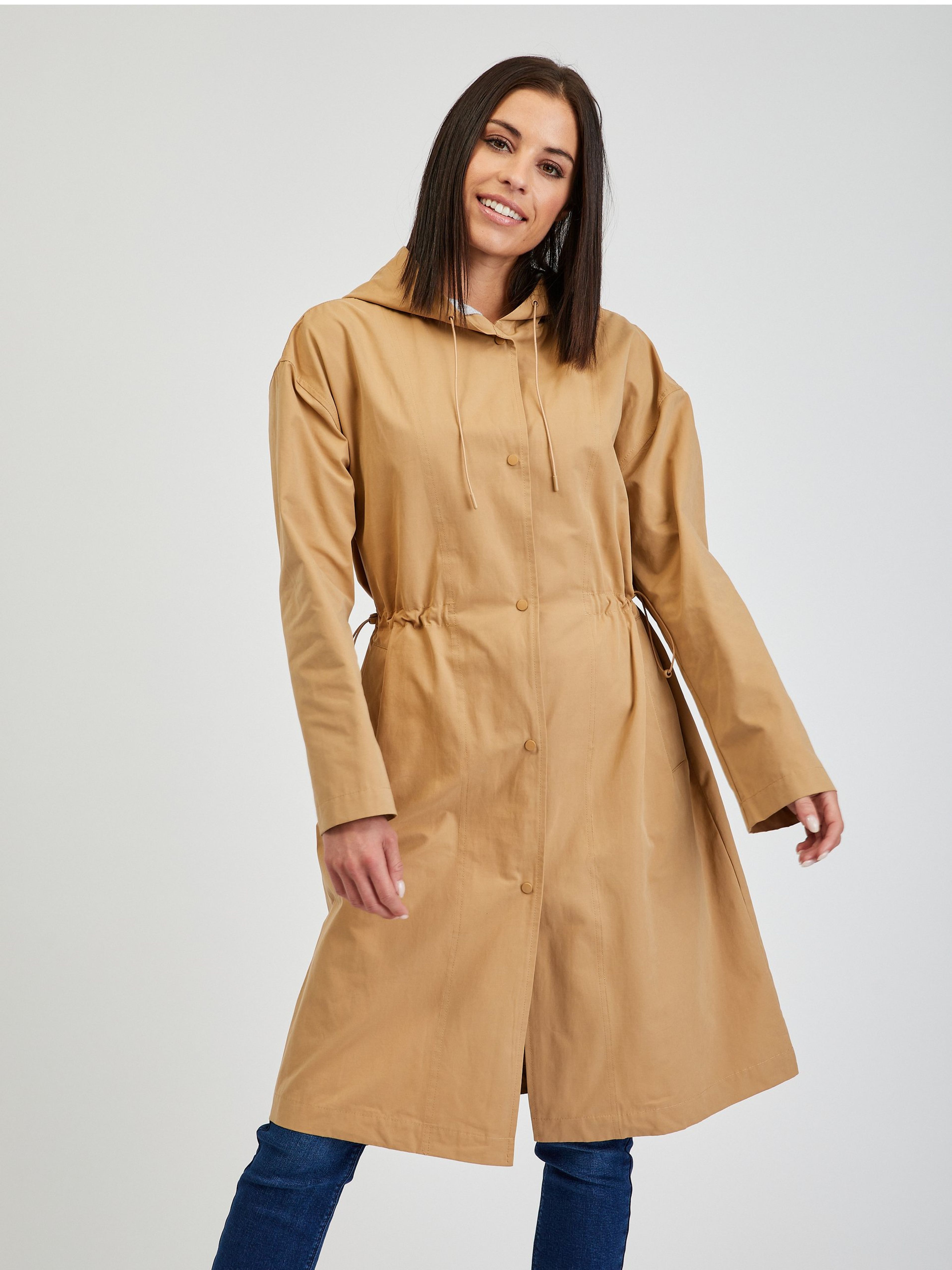 Hellbrauner Damenparka ORSAY