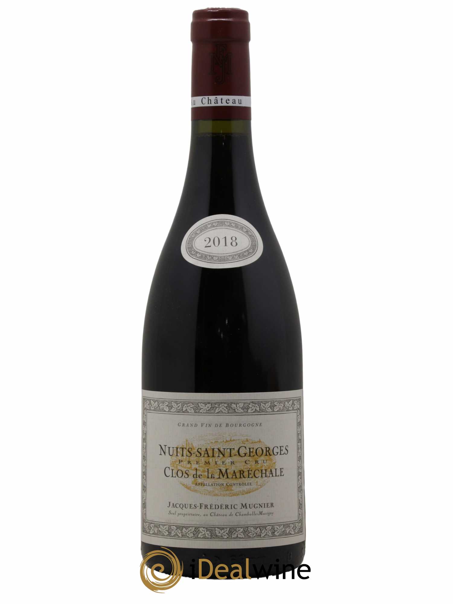 Nuits Saint-Georges 1er Cru Clos de La Maréchale Jacques-Frédéric Mugnier  2018 - Lot de 1 Bouteille