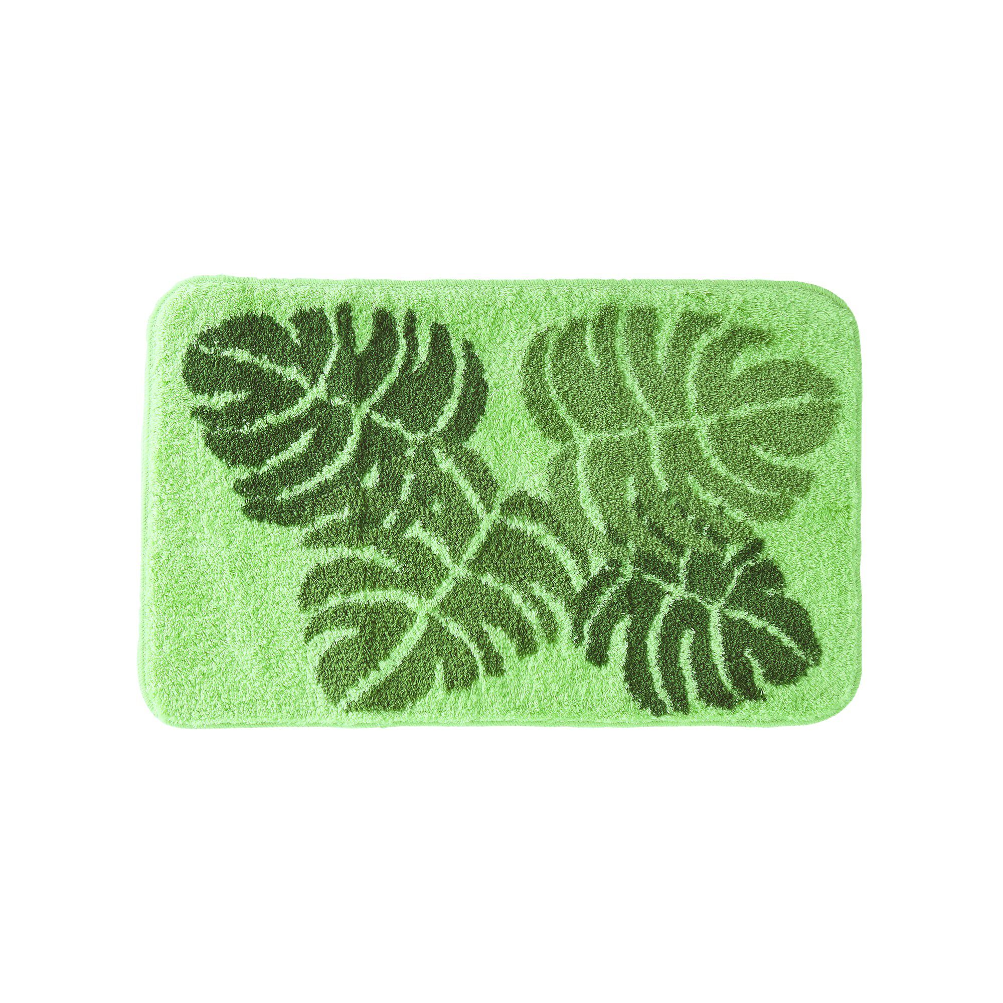 Tapis de bain motif jungle