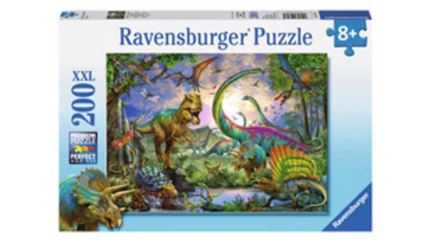 Ravensburger Puzzle - Im Reich der Giganten, 200 XXL-Teile