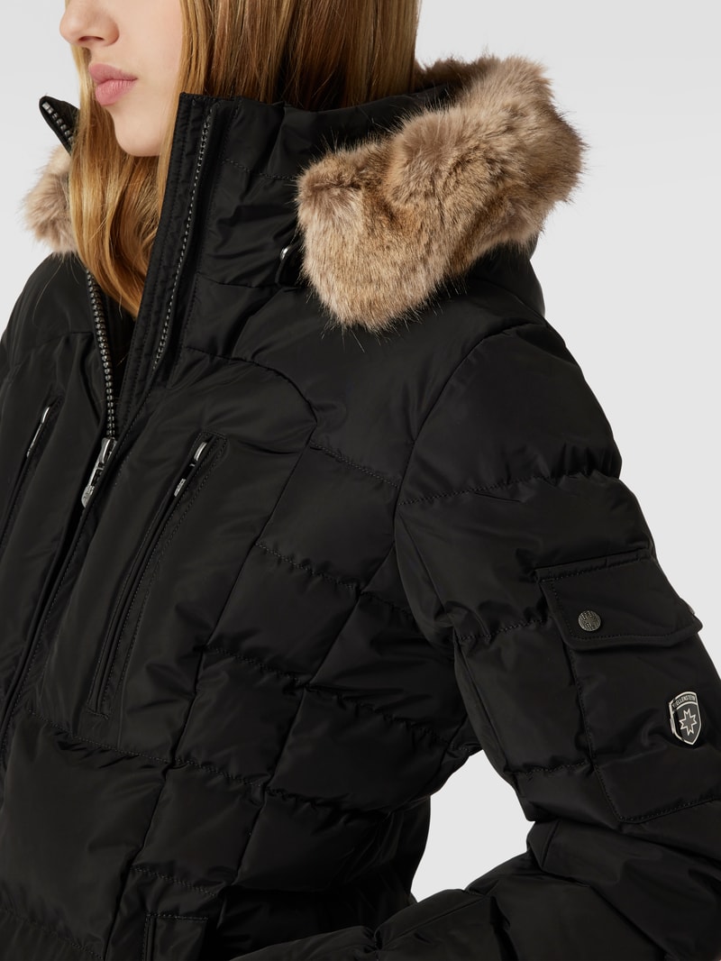 Funktionsjacke mit Zweiwege-Reißverschluss Modell 'HOLLYWOOD 560' in schwarz