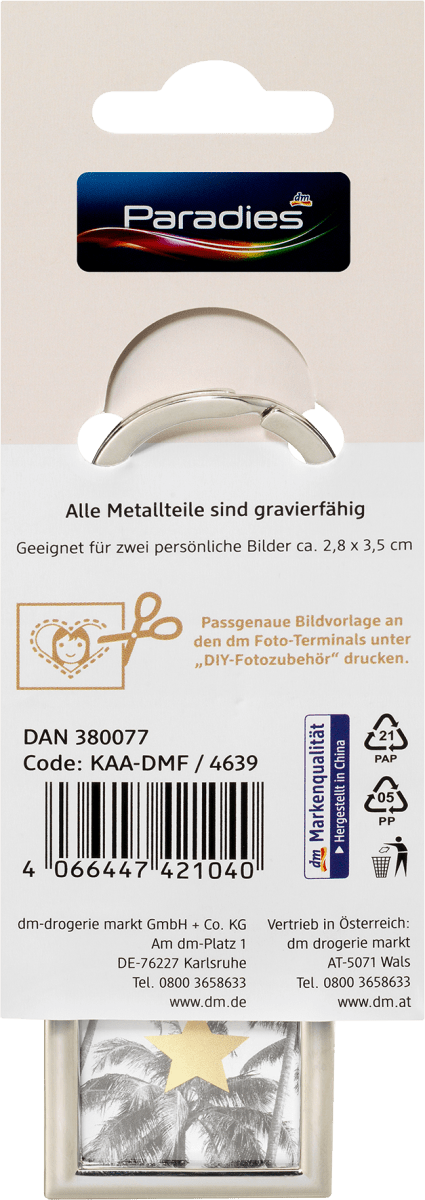 Foto Schlüsselanhänger, 1 St