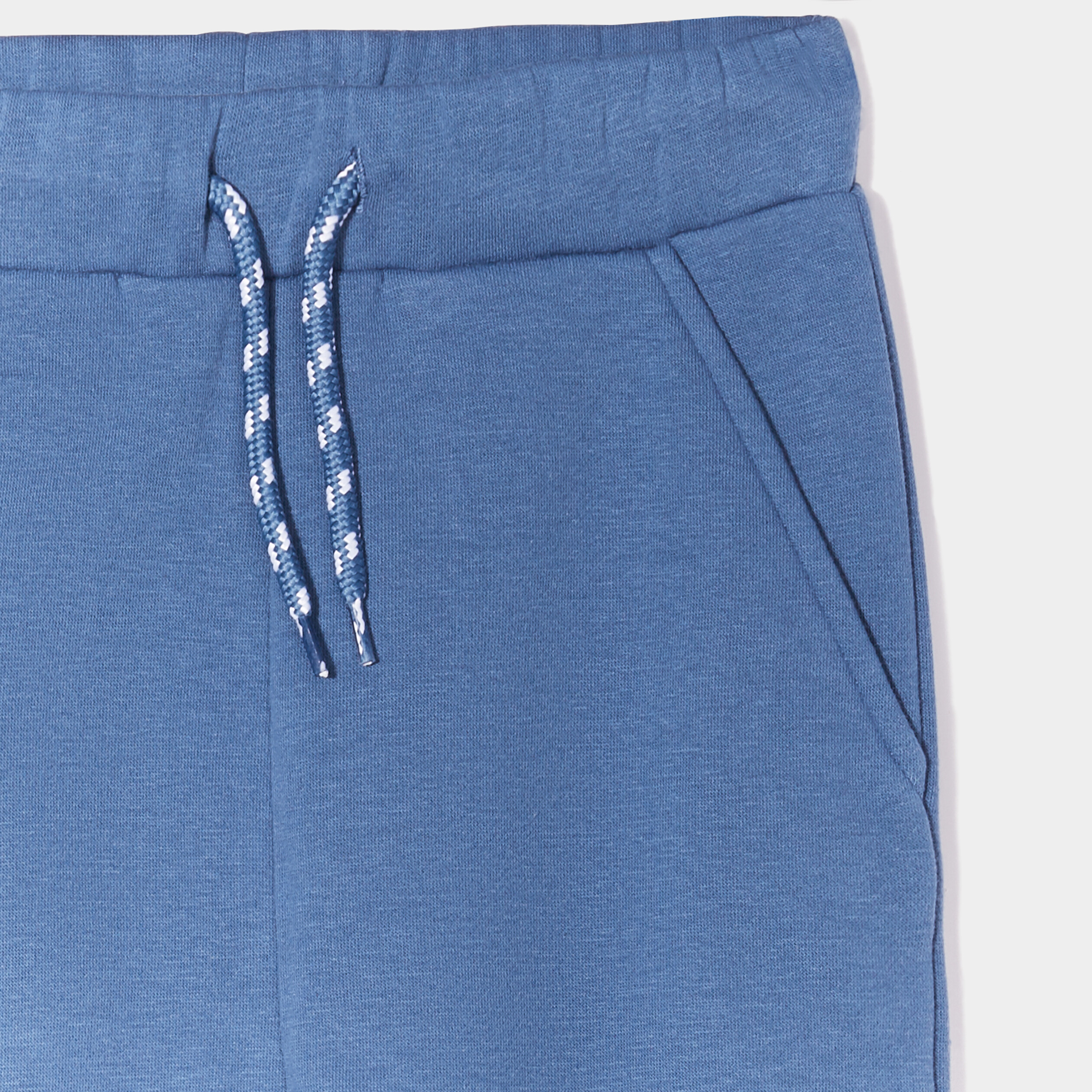 Pantalon de jogging molleton droit bleu foncé garçon | La Halle
