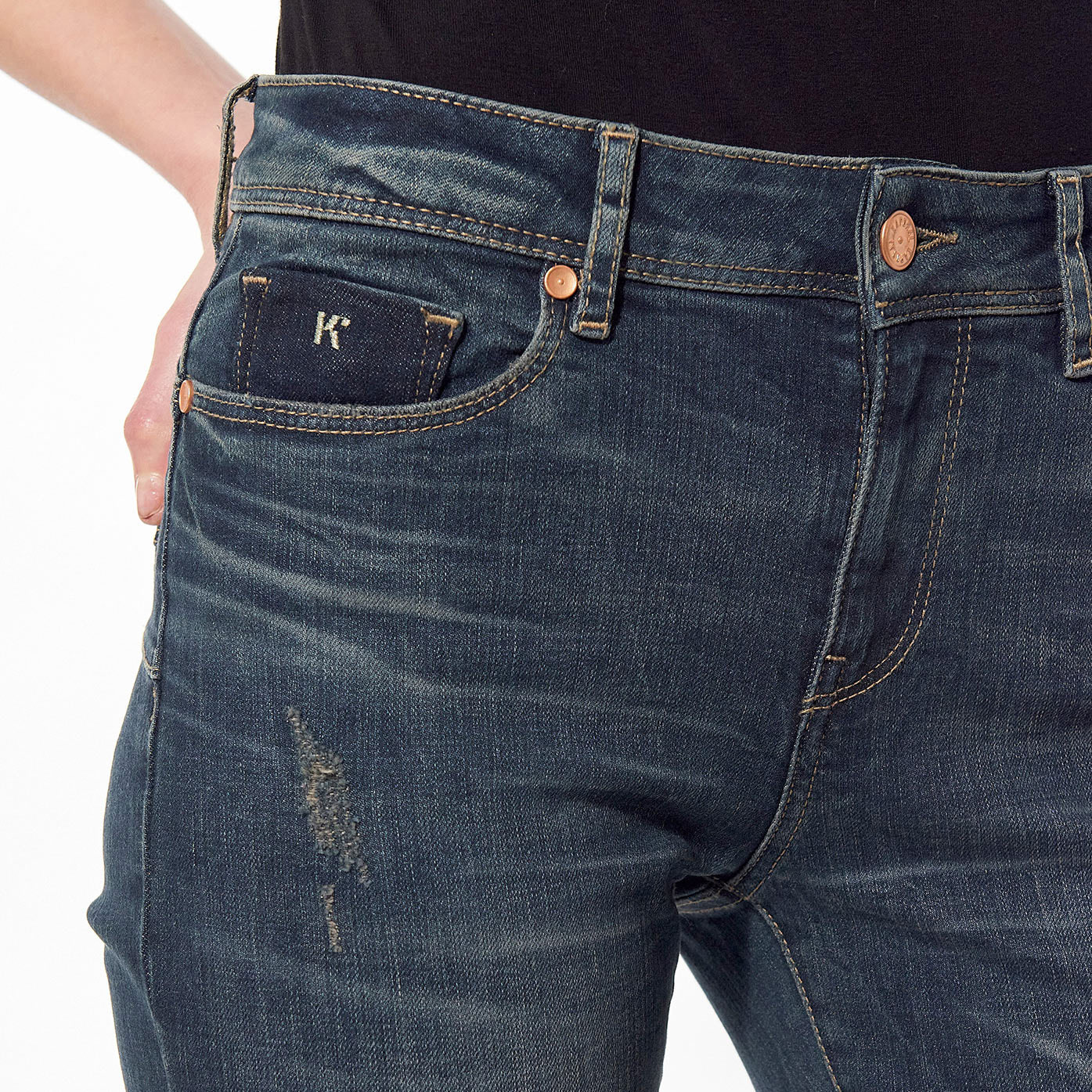 FLORE  Jean slim Femme