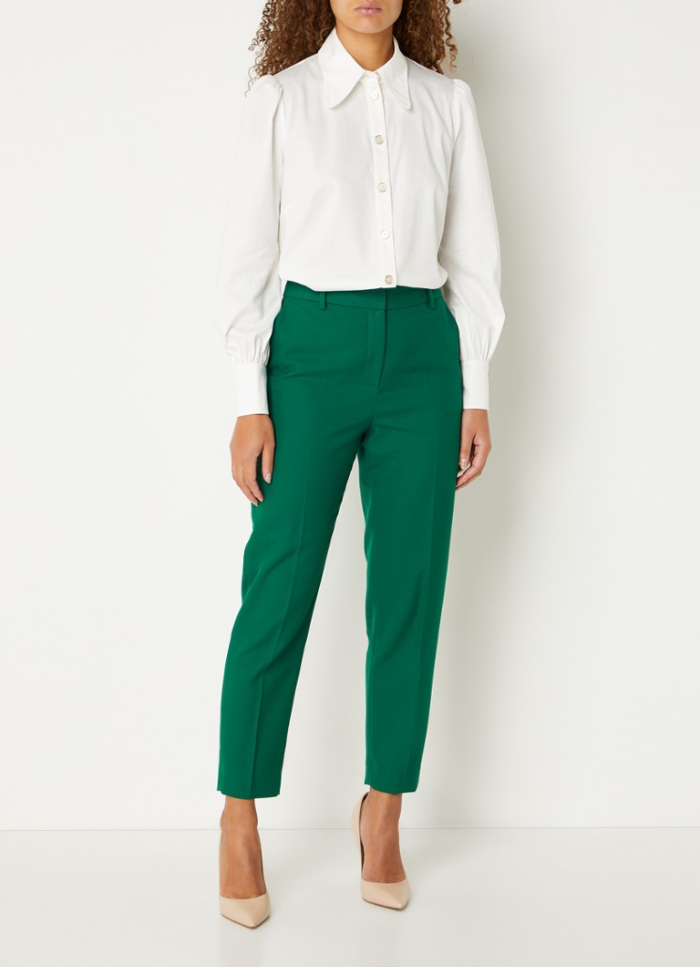 L.K.Bennett  Sonya blouse met pofmouw