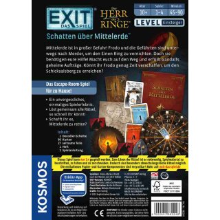 EXIT Das Spiel - Der Herr der Ringe / Schatten über Mittelerde (DE)