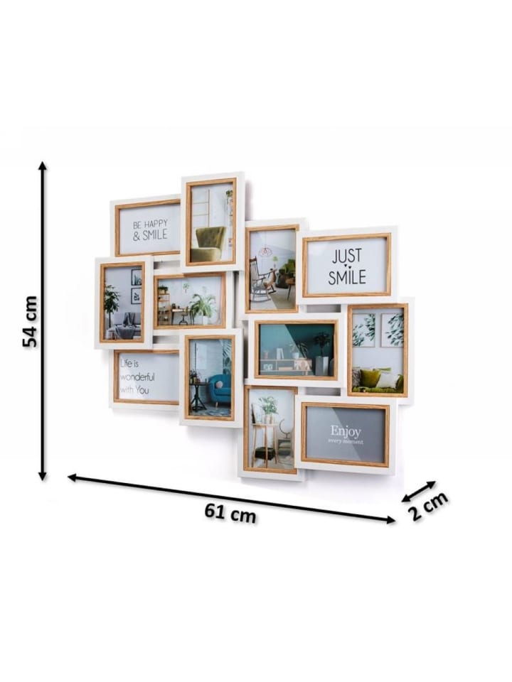 kobolo Bilderrahmen Collage BIG in Weiß günstig kaufen onesize