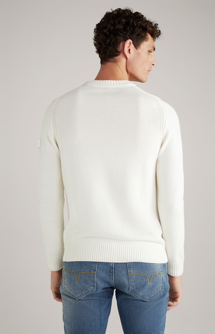 Strickpullover Timmo in Offwhite
