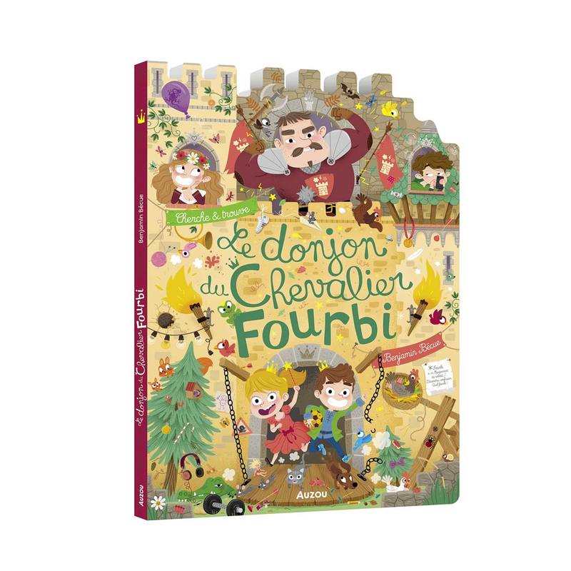 Livre Le donjon du chevalier fourbi - Auzou