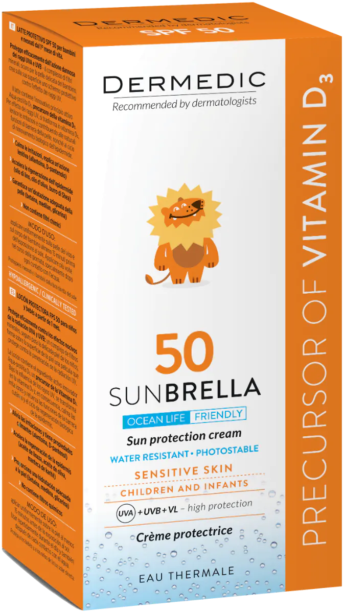 Дермедик Сунбрела заштитна крема за бебе са SPF50