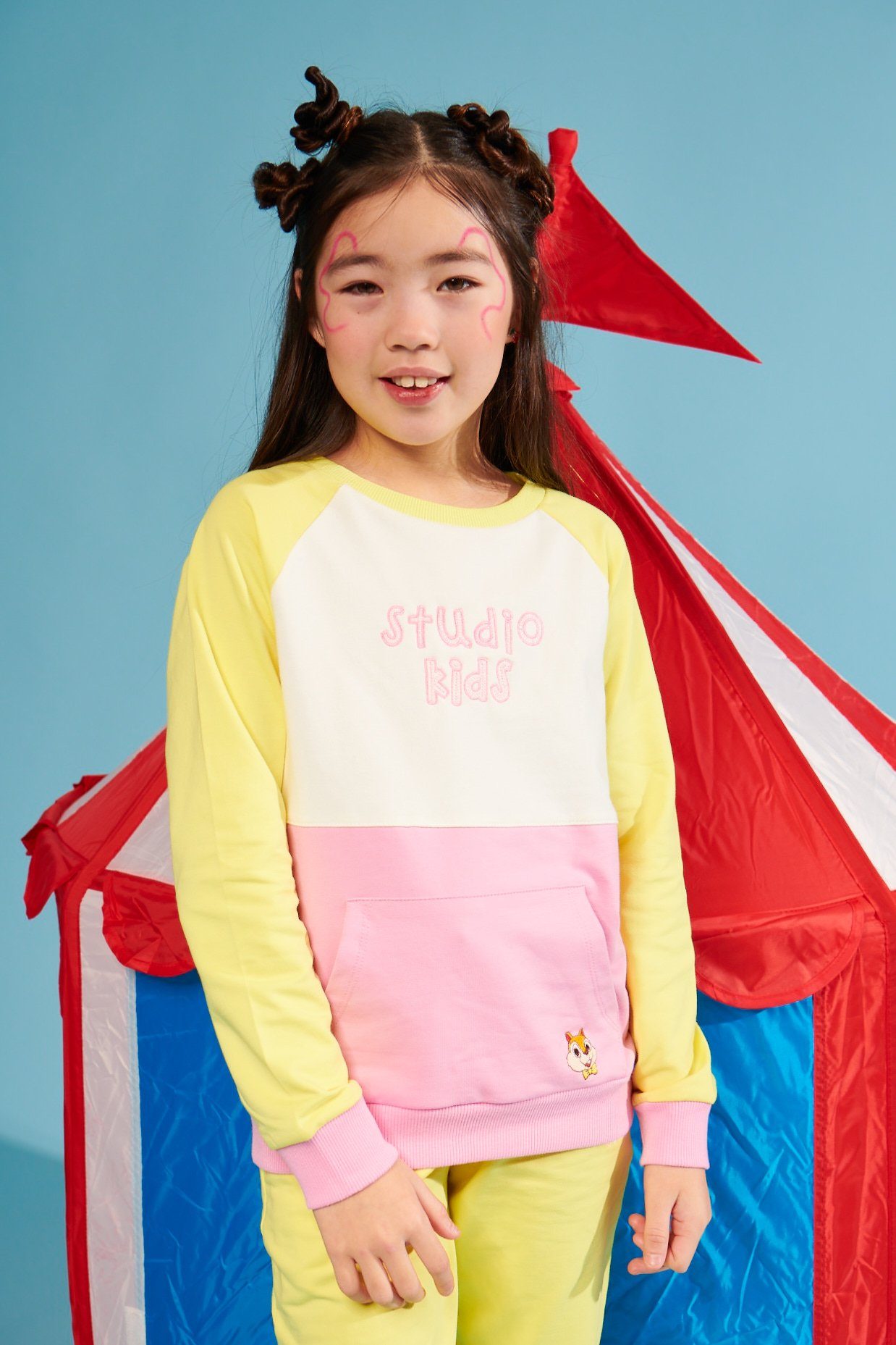 Studio Kids Rundhalspullover DUALcandy (für Mädchen) mit Runhalsausschnitt