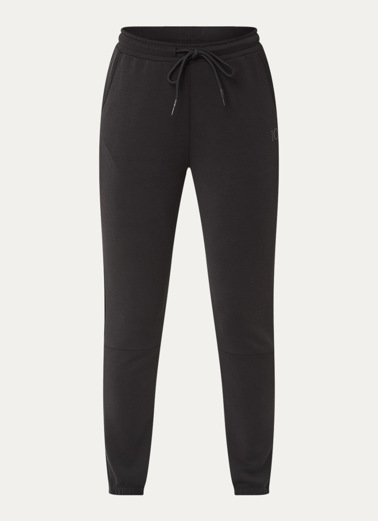 Pantaloncini da sub 10DAYS, a vita alta e taglio affusolato, con coulisse