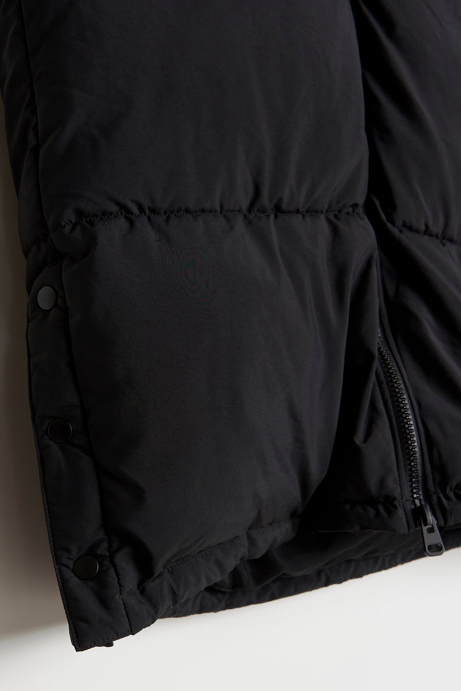 Cilla long puffer vest