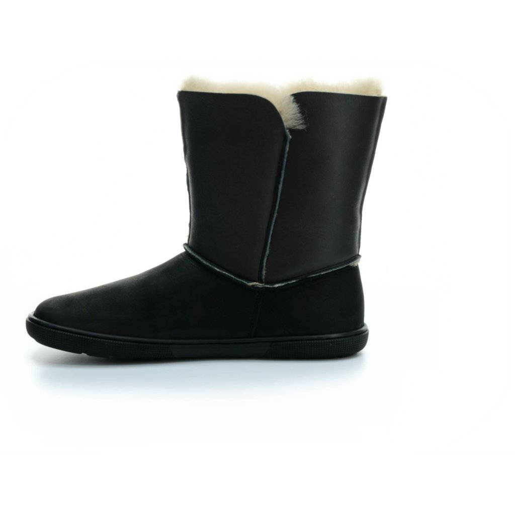 Koel4kids Fina Black 08L023.23C-000 schwarze Barfuß-Halbstiefel