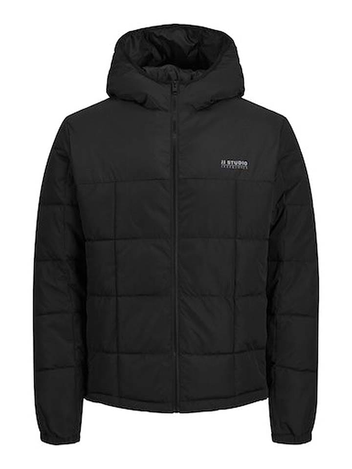 Jack & Jones Winterjacke in Schwarz günstig kaufen