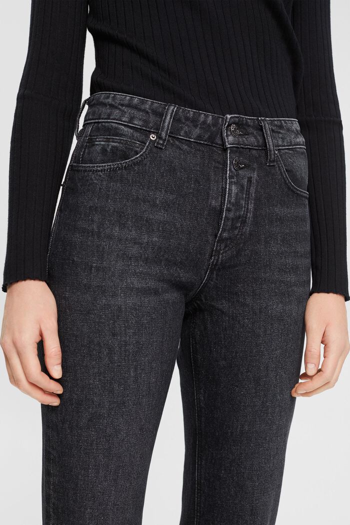 Mid-Rise-Western-Jeans im Bootcut