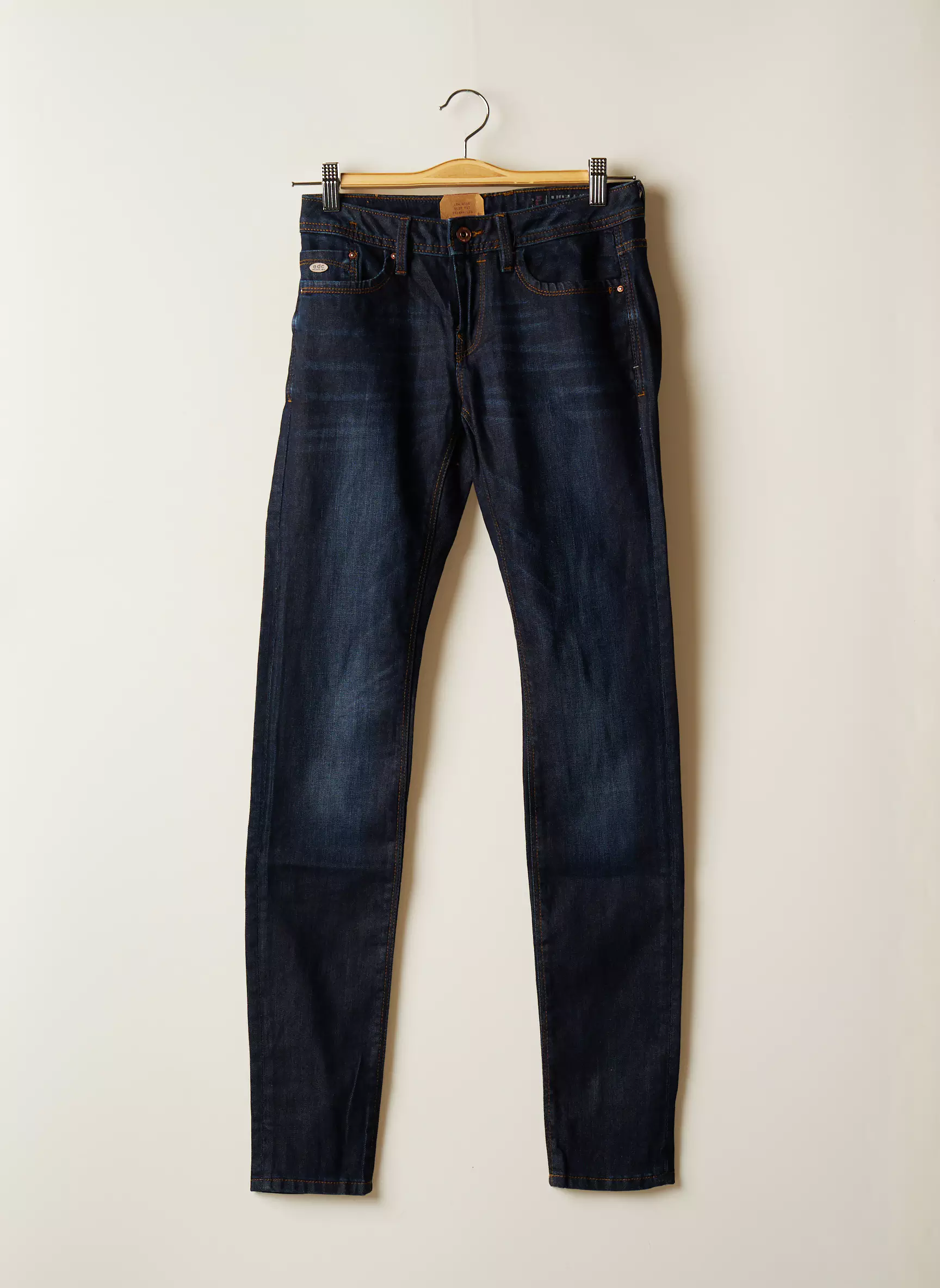 Edc Jeans Coupe Slim Femme couleur bleu