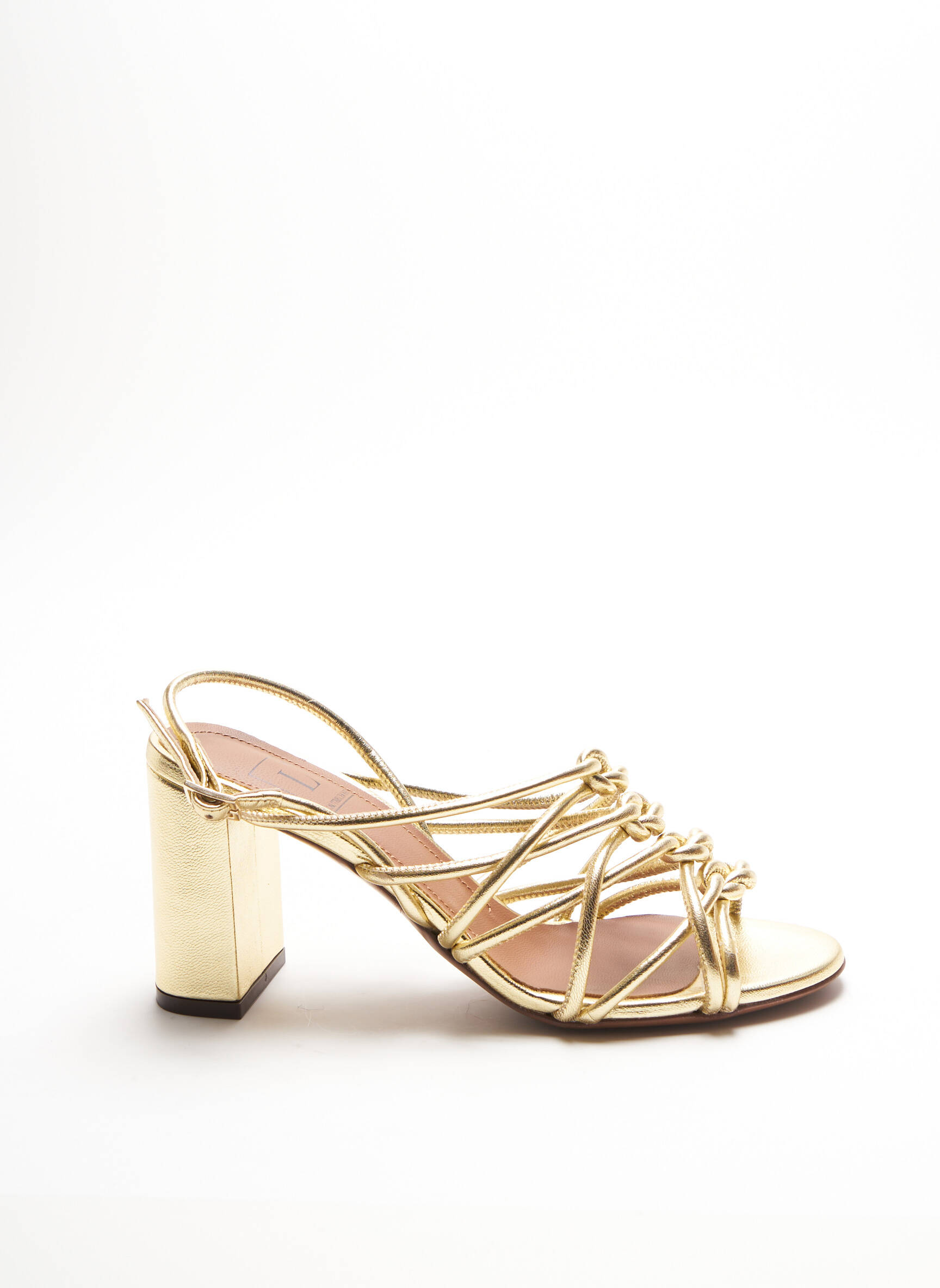 L Autre Chose Sandales Nu Pieds Femme couleur jaune