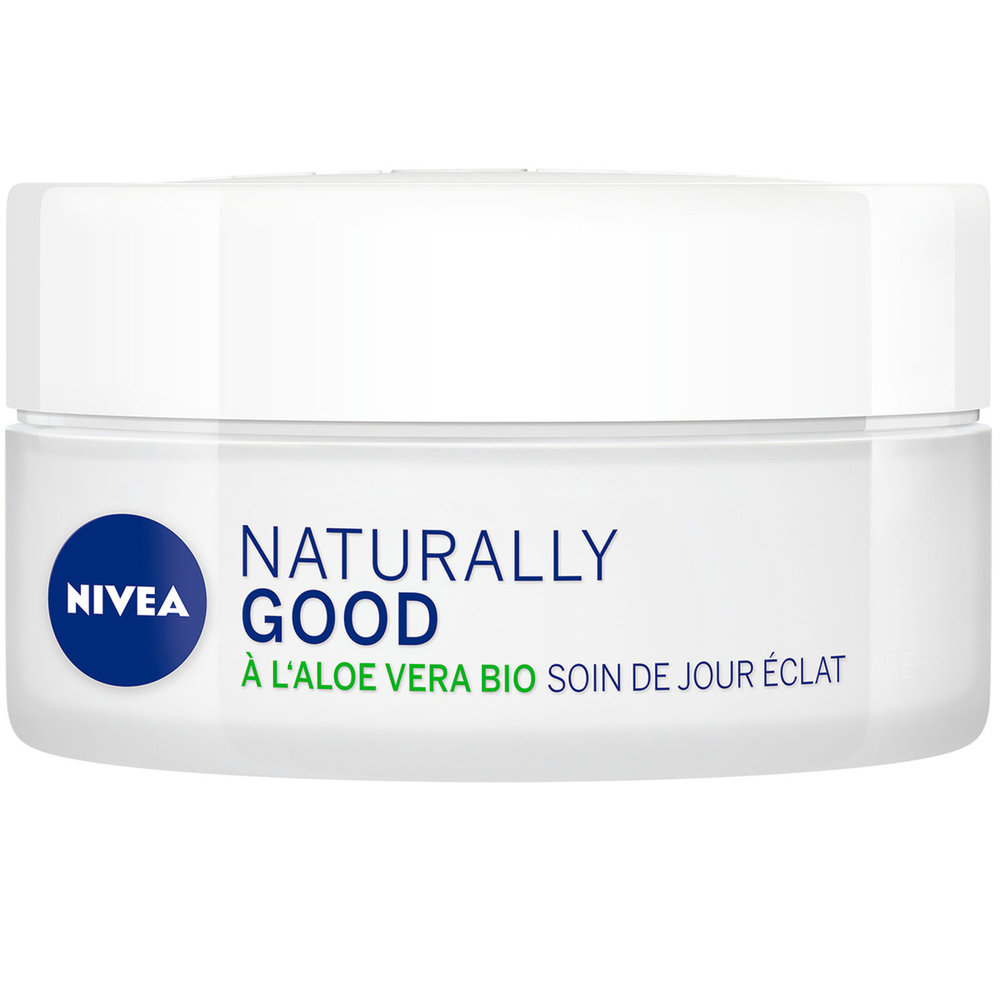 nivea NATURALLY GOOD - Crème de jour Aloe vera BIO Soin visage hydratant