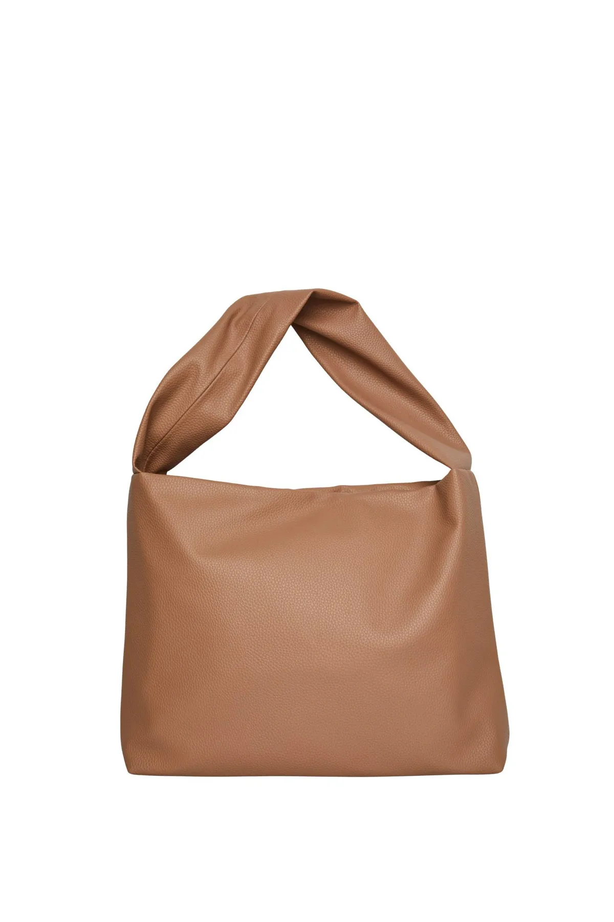 PIECES  Handtasche - Braun - Unifarben