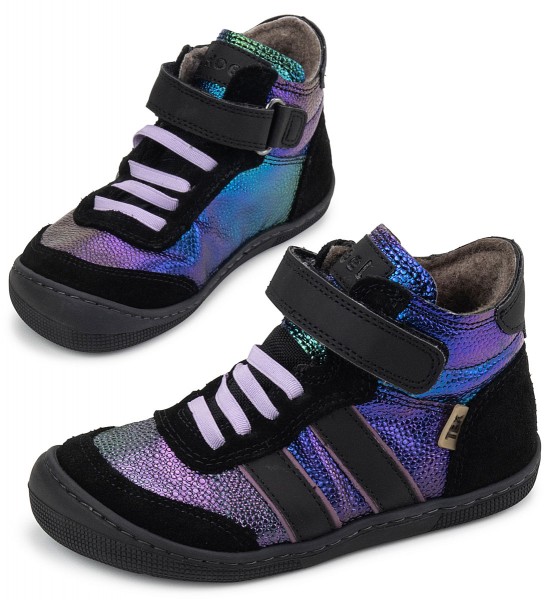 Koel bare ~ Daniel 2.0 MidCut Sneaker Wollfleece + Tex ~ Purple