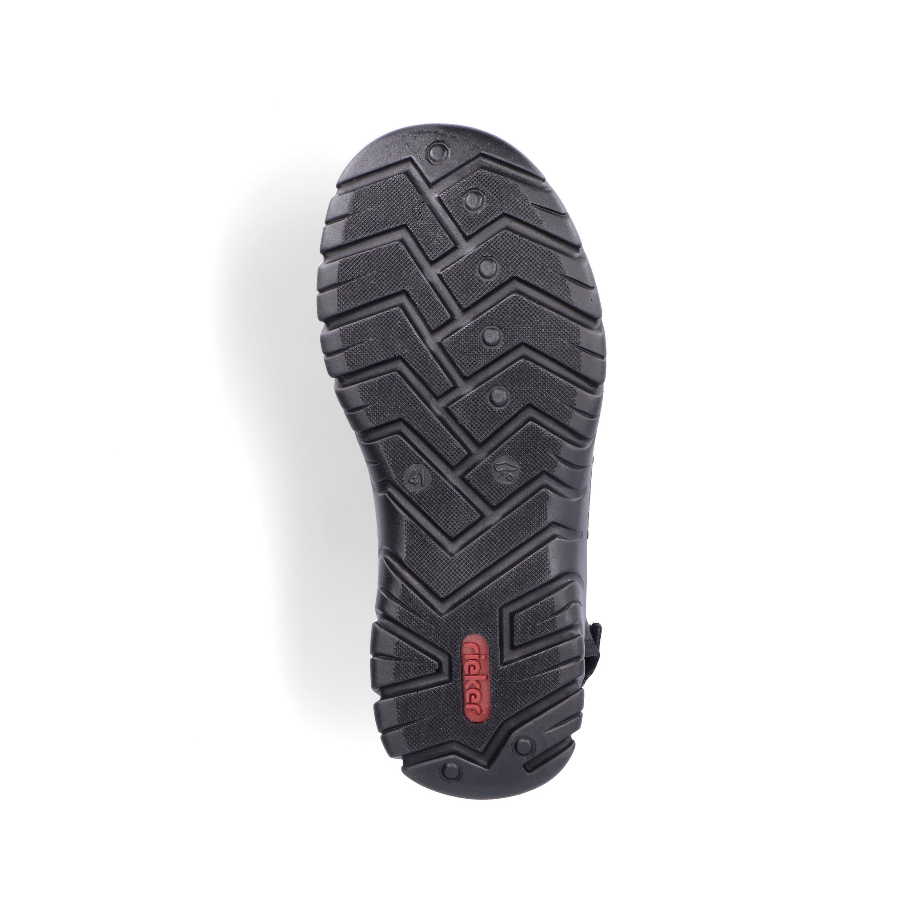 Rieker Herren Trekkingsandalen graphitschwarz