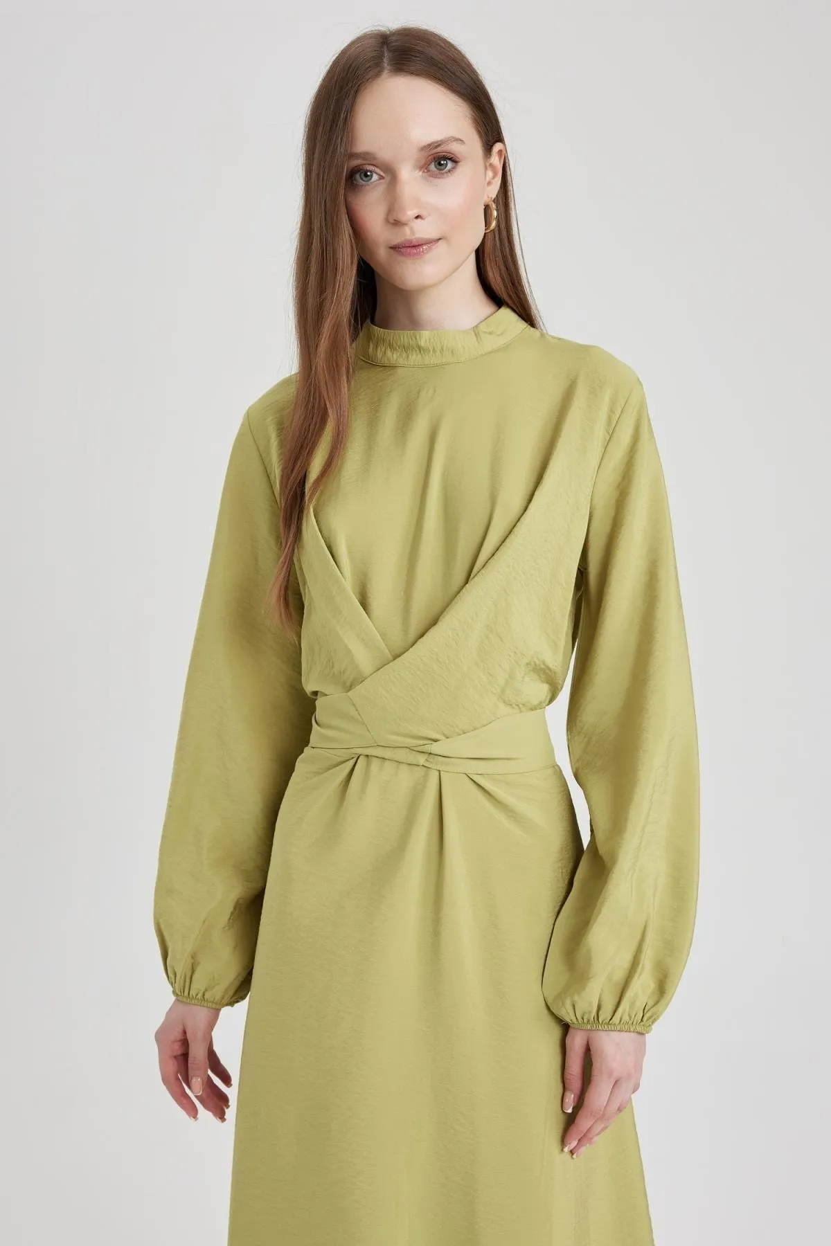 DeFacto  Langarmkleid mit Hemdkragen A8312ax23hs