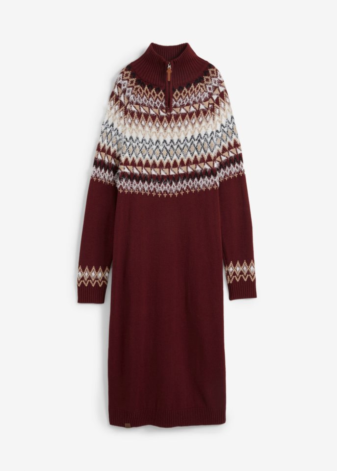 Norweger-Strickkleid