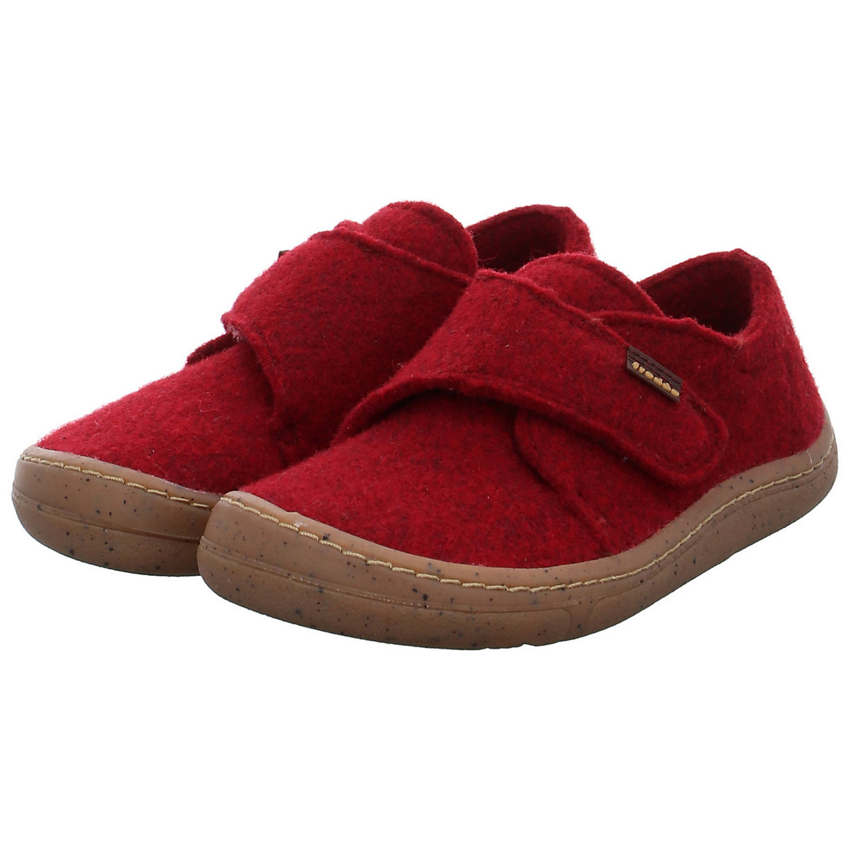 Jungen Hausschuhe Wooly Barefoot Hausschuh Kinderschuhe Textil uni Hausschuhe