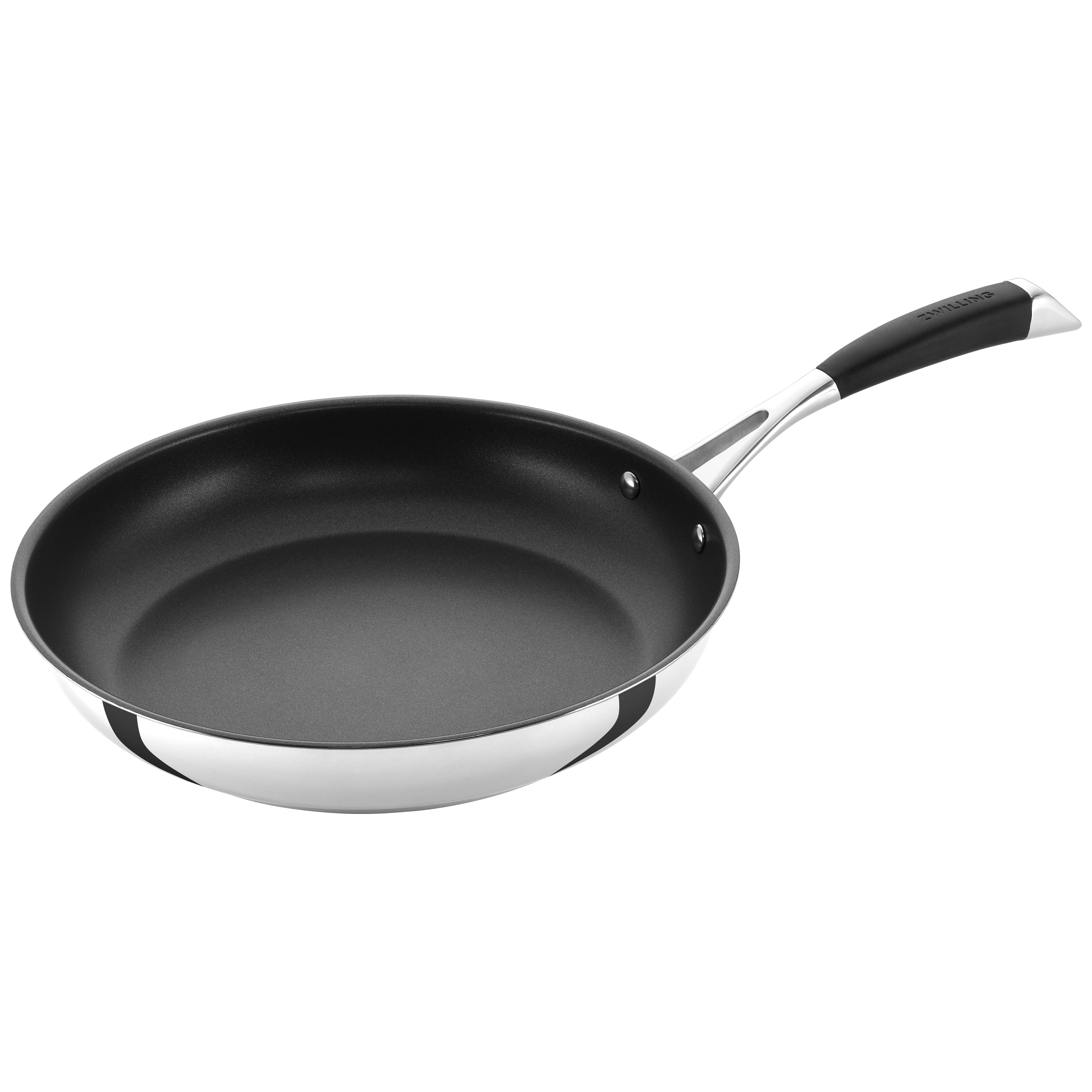 Bratpfanne 28 cm, Edelstahl