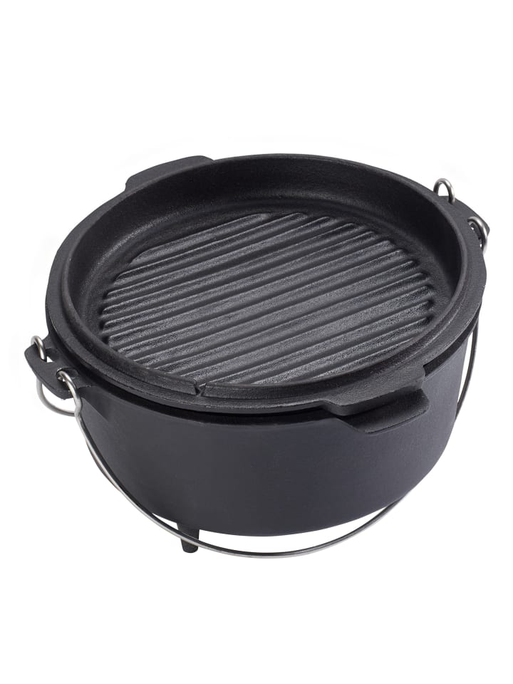 Echtwerk Gusseiserner Dutch Oven klein 4.9 l in Schwarz günstig kaufen onesize