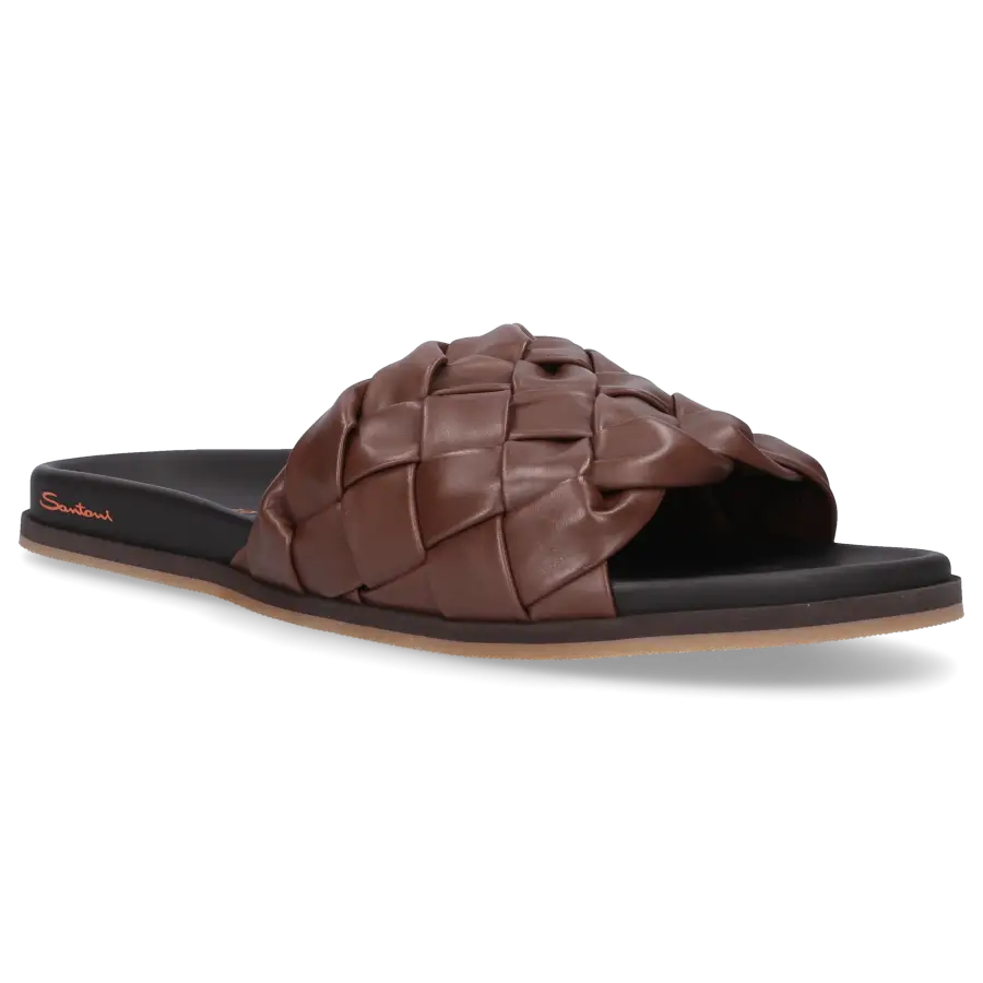 Santoni - Sandalen 18153 Kalbsleder - braun
