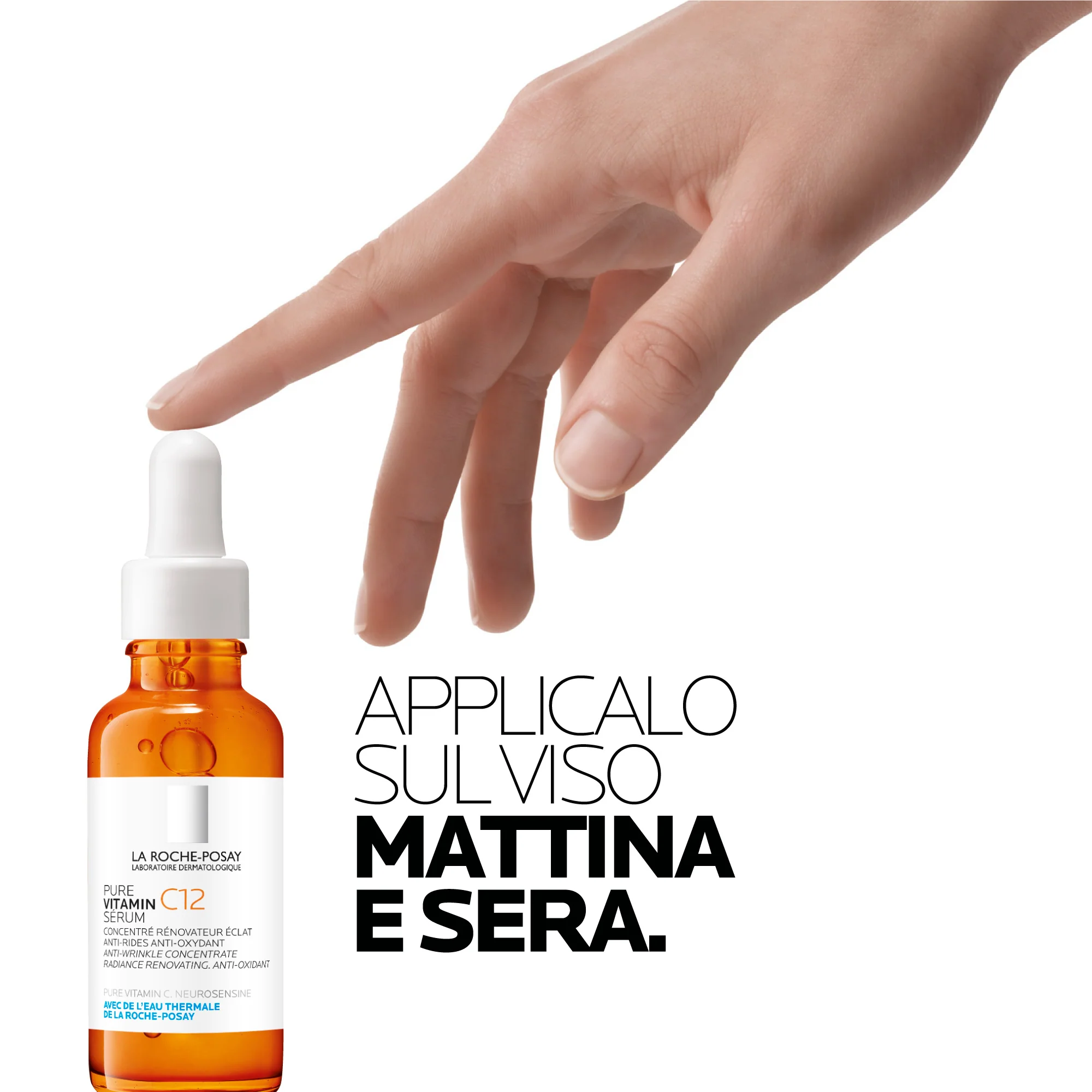 Čisti vitamin C Čisti vitamin C12 Serum protiv bora i posvjetljivanja - Serum za lice protiv bora, Serum za lice s globalnim učinkom
